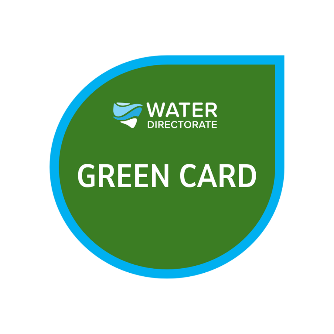 Green card course icon