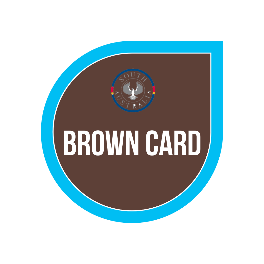Brown Card Icon